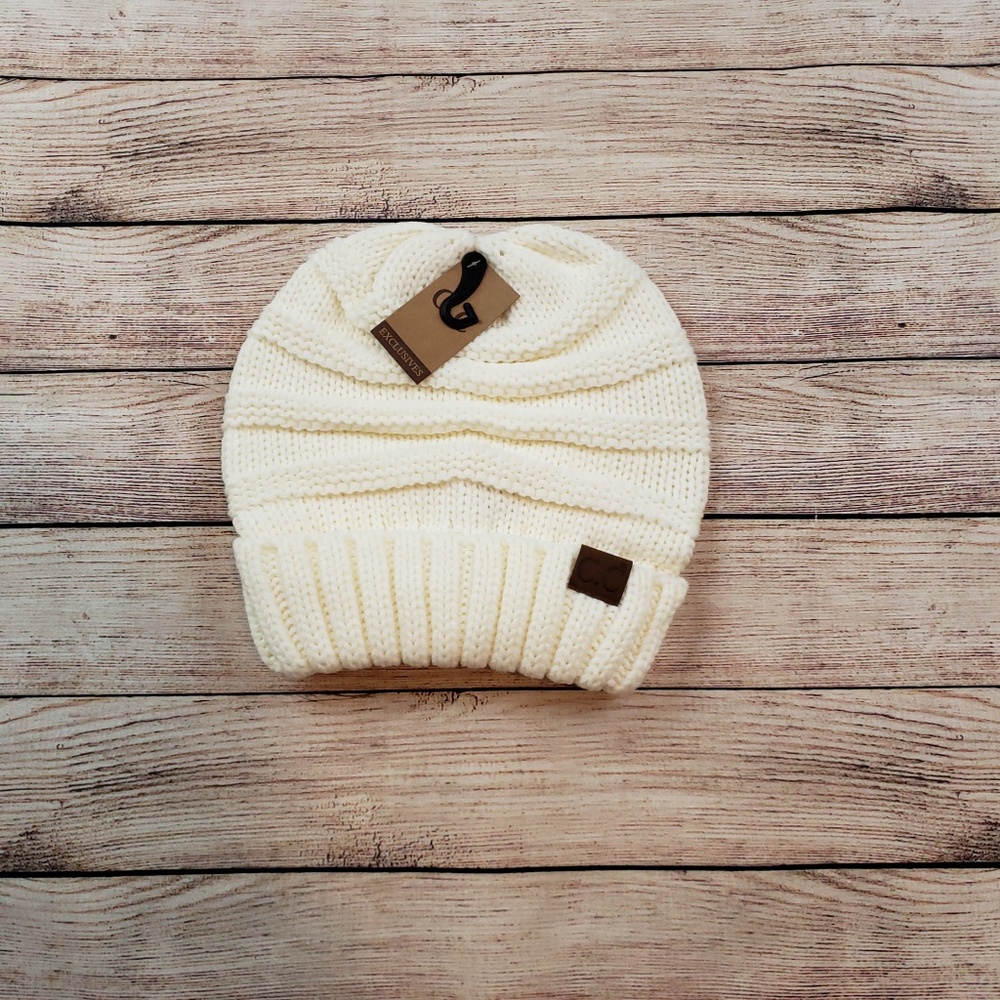 C.C slouchy beanie